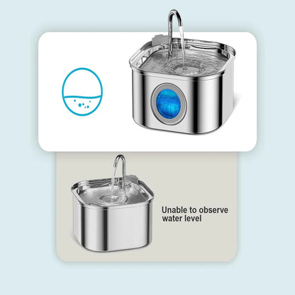 Bkirat™ Auto Pet Water Fountain – Fresh Flow for Cats & Dogs